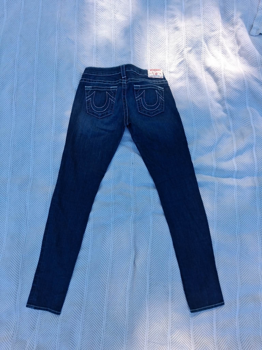 True Religion Dark Indigo Skinny Jeans - Women's